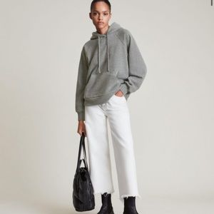 Allsaints talon metallic hoodie size small